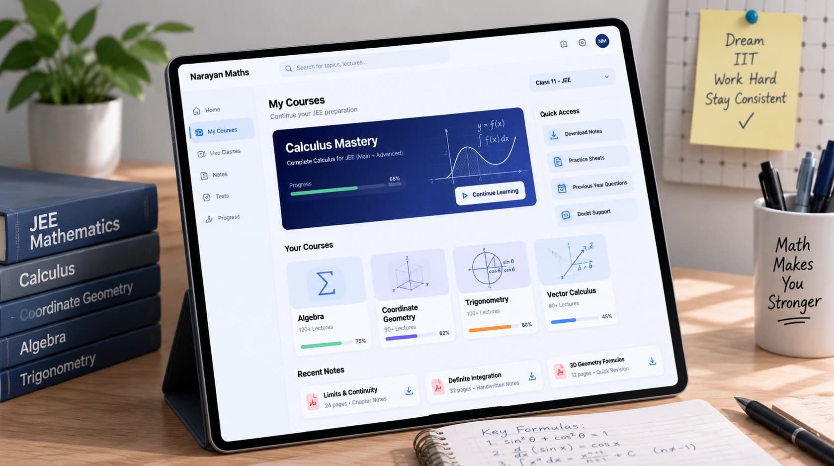 App Dashboard Mockup